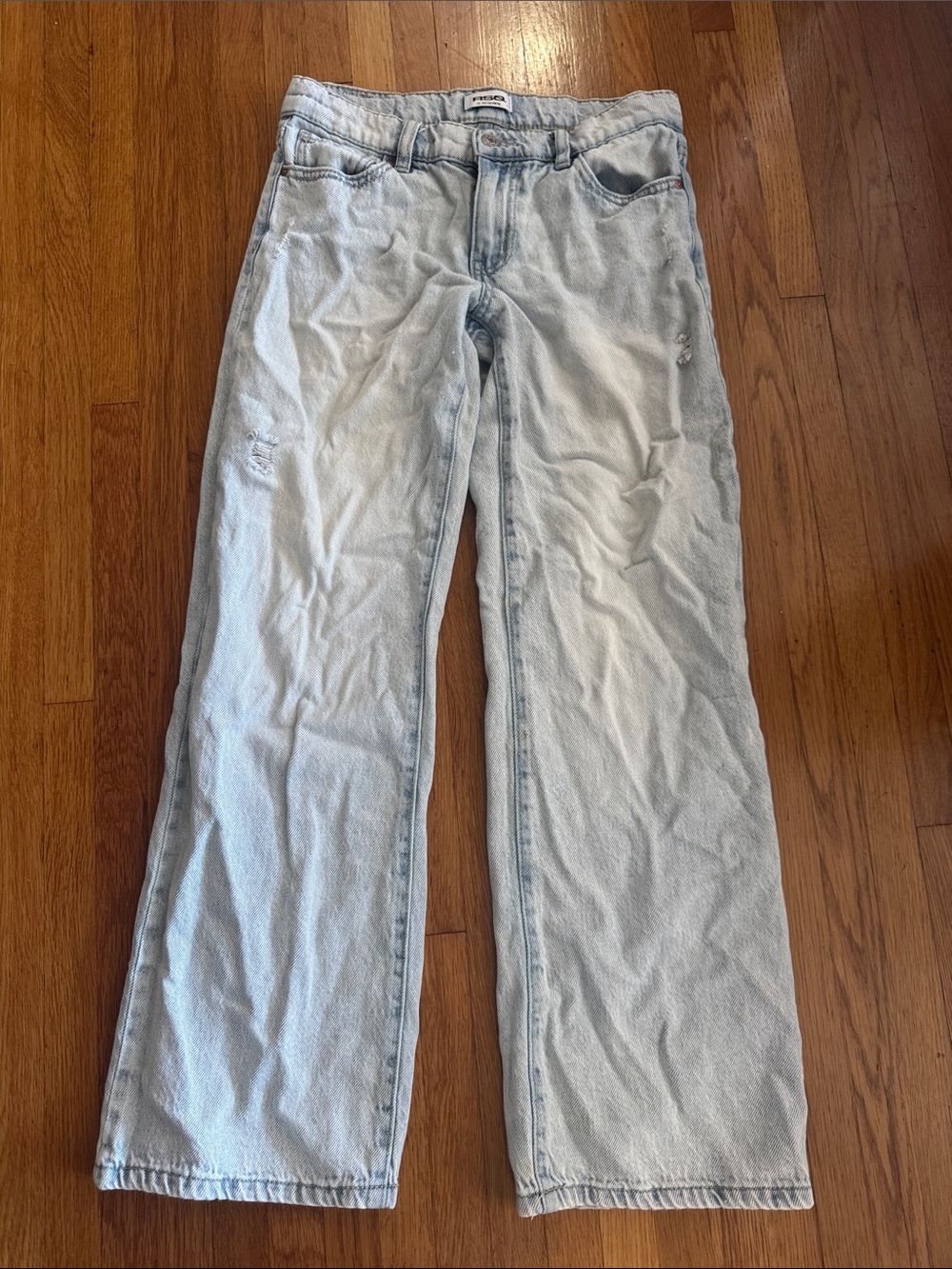 Light Wash Girls RSQ Jeans Low Rise Wide Leg size 14